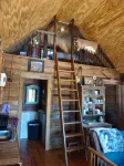 Awesome private off grid cabin with creek view.