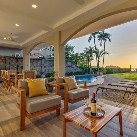Beachfront Villa Just Steps To The Water