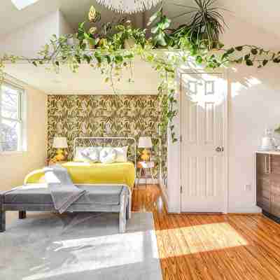 Colorful private guesthouse in charming Richmond with Parking Rooms