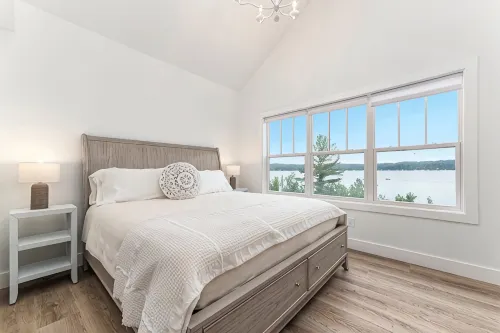 Luxe Lakefront Living on Stunning Crystal Lake in Benzonia, MI - 4-Star