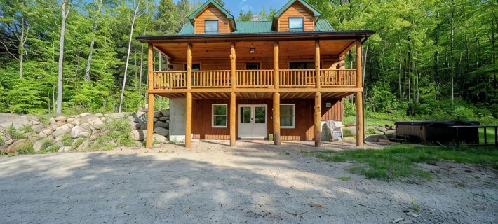 3Bed 3Bath Cabin Hot Tub Near North Conway #TheIntervaleCabin Hotels in Jackson