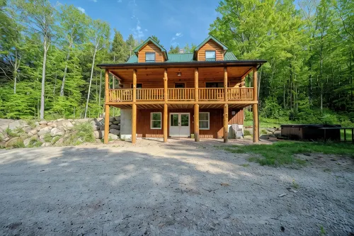 3Bed 3Bath Cabin Hot Tub Near North Conway #TheIntervaleCabin