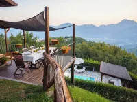 Stunning hilltop Tuscan farmhouse. Private pool with spectacular views. Hotels in Barga