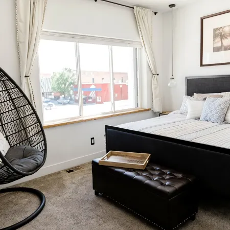 Luxurious, downtown loft with a warm, family feel