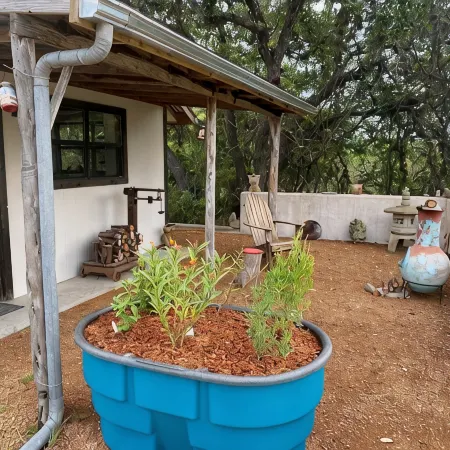 Quiet Studio located on 110 acre ranch with walking trails