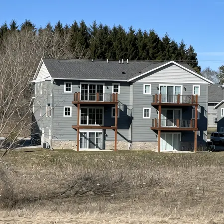 Beautiful, newly built 3rd floor Townhouse in historic Elkhart Lake, WI.