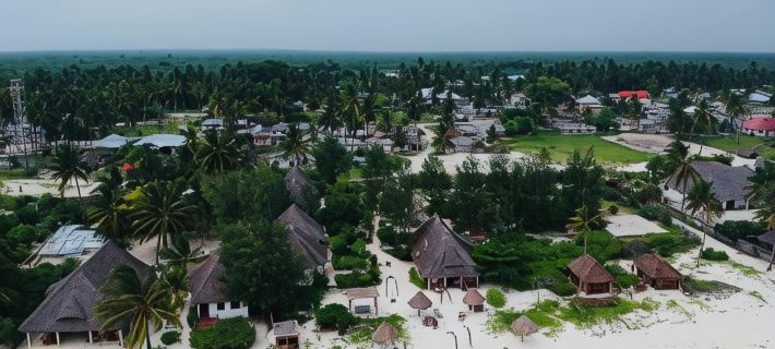 Blue Earth Beach Bungalow Hotels in Jambiani