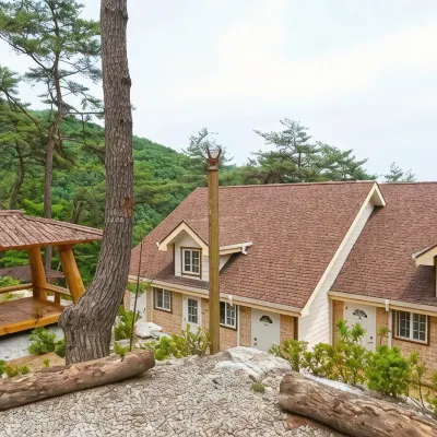 Wonju Sarichi Land in Forest Pension Hotel berhampiran Resort Pinnocchio