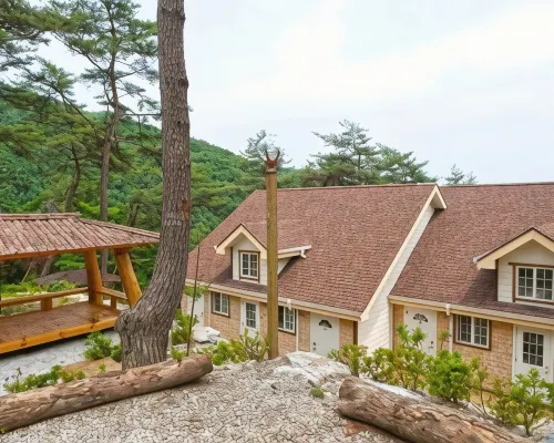Wonju Sarichi Land in Forest Pension Hotels near Baeglyeonsa