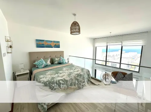 Lovely furnished one-bedroom apartment with an amazing sea view Hotels in Kalograia