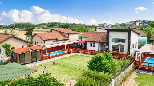 Daebudo Sea Garden Pension - プール
