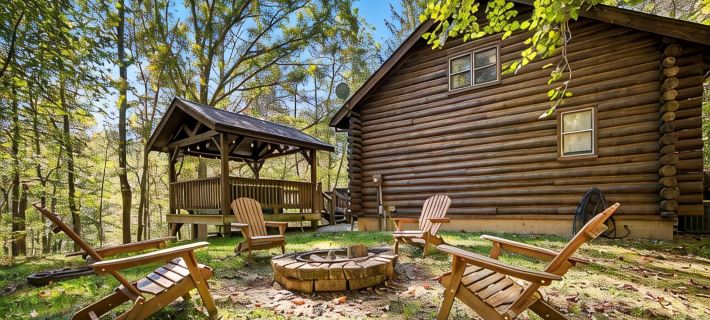 Hocking Hills Secluded Cabin • Hot Tub • Fireplace Hotels in Hocking County