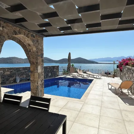 Villa Mavrikiano Has Breathtaking View of the Sea and Mountains + Private Pool.