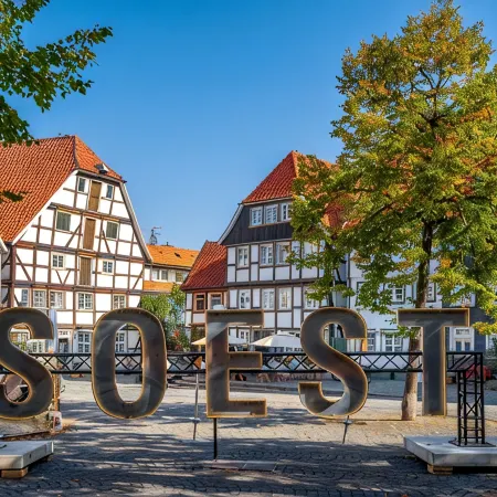 Central, stylish and modern holiday apartment with balcony and box-spring beds Hotels in Mohnesee