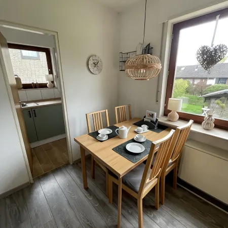 Vacation apartment "Teekanne " on Borkum, close to nature near the Greunen Stee