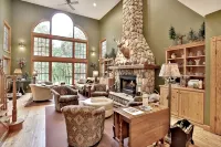 Woodland Trails Lodge on 130 acres with ponds and miles of private trails