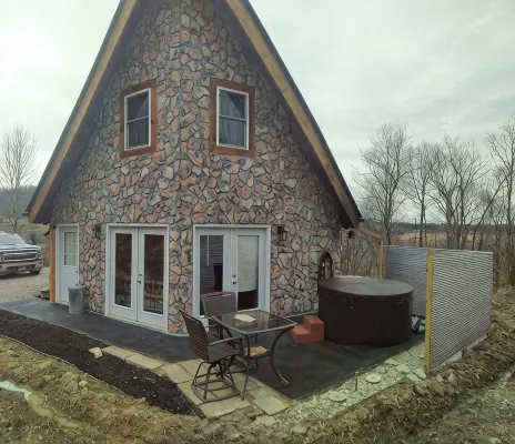 Unique  and Cozy A-Frame Retreat in the Hocking Hills