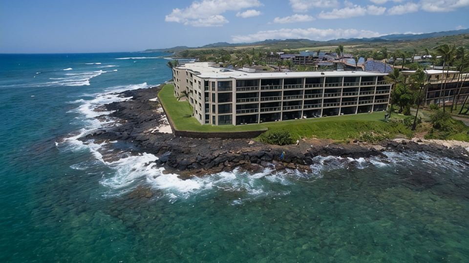 Ocean Front Condo with AC, Watch Sea Turtles from Our Lanai