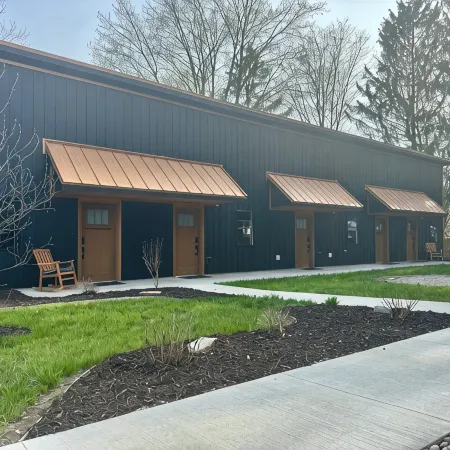 Charming & Cozy Retreat in Newaygo, MI - The Adventure Cabin Hotels in Newaygo County