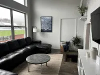 3 bedroom, modern loft style apartment located in downtown Marquette