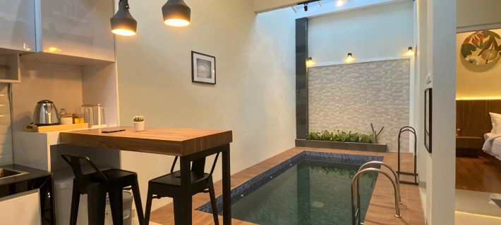 Nadika Homes Private Pool Hotels in Junrejo