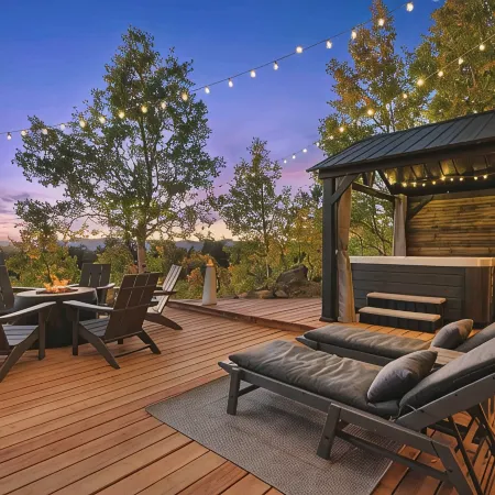 Wow views! 5BR, 4B, 3 Kings, Hot Tub & Sauna spa area, 85" TV, Pool Table
