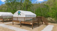 Furnished Glamping Tent/2 Queen Beds/Red River Access- Soaring Eagle - #7 - Leirintäalue