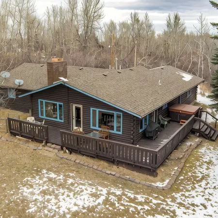 Enjoy a peaceful retreat and a fisherman's dream on Rock Creek!