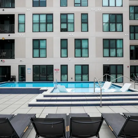 Luxury Living in OTR: 1-BR Oasis With Free Parking+Pool+Gym