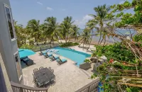 An unBELIZEable home...Barefoot beachfront luxury! - Villas