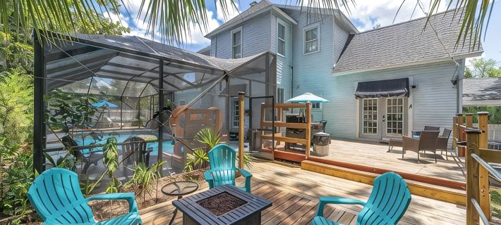Private historic district apt with pool-suite A Hotels in Ocala