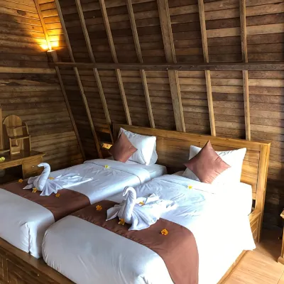 Kubu Penida Villa Отели рядом с достопримечательностью «Пляж Атух»