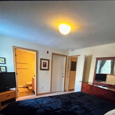 Charming 2-bedroom ski in/ski out condo on Mt. Snow with fitness, pool, WiFi