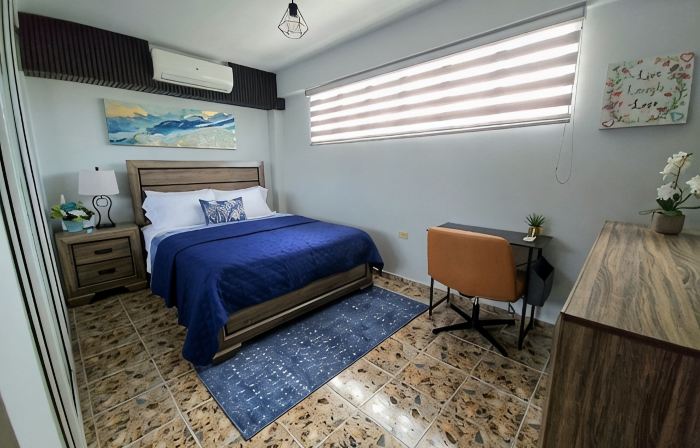 Pool+Walk to Beach+Fast WIFI+Coffee Station+Located in Rincón's Touristic Heart