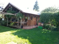 lovingly furnished cottage with terrace in the countryside
