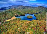 Couples Retreat with Hot Tub, Lake & Mountain Views in Big Canoe Luxury Resort - 무료 와이파이