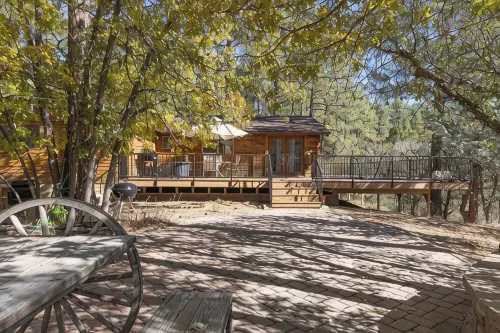 CozyCreekCabin-Treehouse-Large Deck-Mountain Home - シャレー