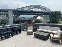Modern Home in Heart of Cleveland Flats with Stunnnig Views of Cuyahoga River - balcony