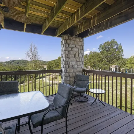 NO STAIRS•Next to SDC & Table Rock Lake•King Master• 2beds 2baths•20ft Patio