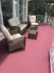 Beautiful Wide Bayfront Villa la Vue unit - balcony
