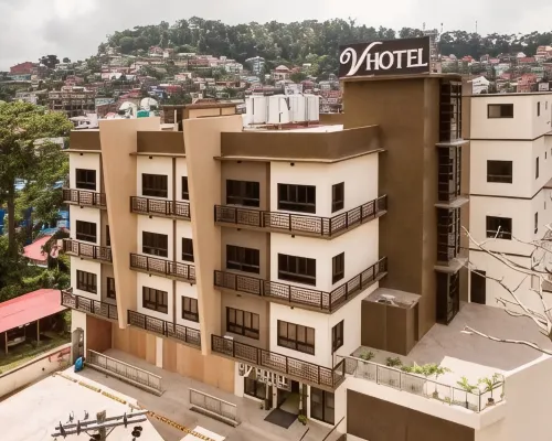 Hotel Veniz Legarda ルルド洞窟周辺のホテル