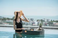 Shanhai SOHAI Sheye Seaview Homestay - สระว่ายน้ำแบบอินฟินิตี้