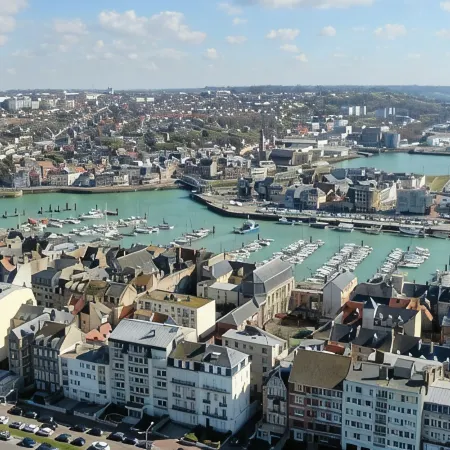 Entre Port & Mer - Spacious 77m2 apartment in Dieppe Hotels in Dieppe