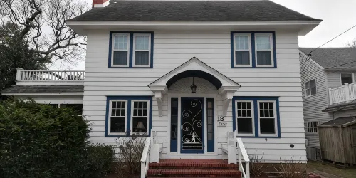 Charming, Bright & Airy Beach Home - Half a Block to Ocean at Start of Boardwalk - balcony