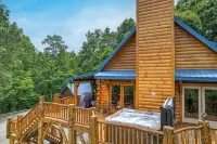 Amazing Mountain Views / Hot Tub / Fireplace / Game Room / Creek / Trails