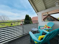 Sunny vacation apartment with balcony near Augsburg - 4-Star