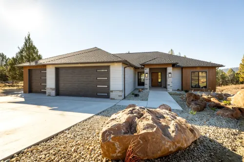 Modern family home with game room, at the Runnning Y Resort.