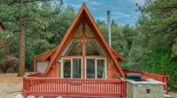 Forest Dream Retreat: A-Frame Cabin/Hot Tub/Games - Feriehus
