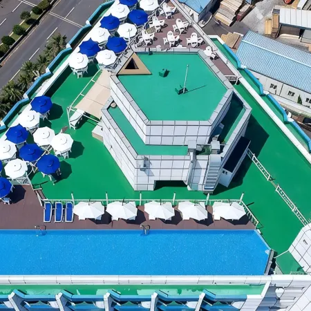 Jeju Pacific Hotel Отели рядом с достопримечательностью «Алтарь Охёндан»