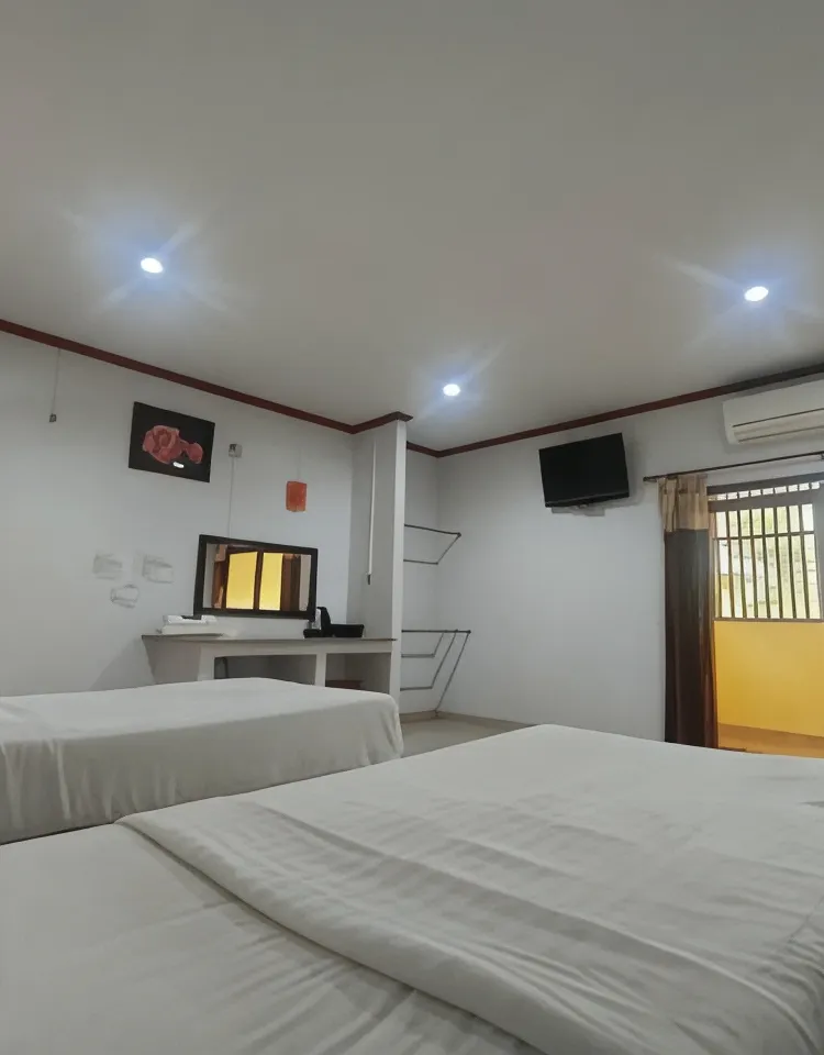 ห้องดีลักซ์เตียงแฝด - ปลอดบุหรี่